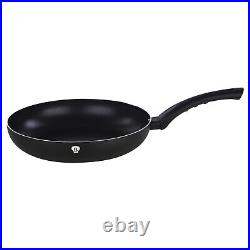 15 Pc Blaumann Cookware Frying Cooking Grill Pan Pots Saucepan Soft Touch Handle
