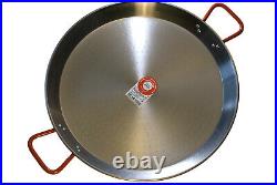 24cm 80cm Professional Spanish Original Paella Pan + Lid + Spoon + Paella Gift