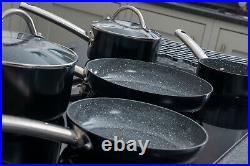 5Pc Saucepans & Frying Pans Cookware Set Ceramic Non-Stick Coating