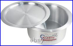 Aluminium Casserole Set 5pcs Stock Soup Cooking Pots 20,22,24,26,28cm With Lid