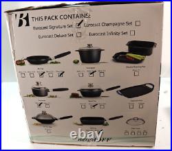 BERGHOFF EUROCAST Signature Non-Stick Pan Set 9 Piece RRP£650