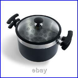 BK Cookware Set Frying Pan Saucepan Utensils 14 Piece (Open Box)
