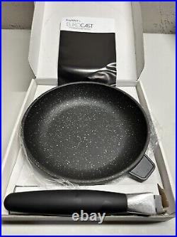 BergHOFF Eurocast Non-stick Frying Pans 3 Piece Set 2 x New, 1 x Used 6020