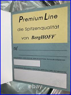 BergHOFF saucepan set, Premium Line, new 17 piece See Pictures and description