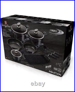 Berlinger Haus Carbon Pro Cooking Induction 12-Piece Non-Stick Cookware Pan Set