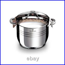 Blaumann Gourmet 27Pc Cookware Set Stainless Steel Non Stick Induction Pans