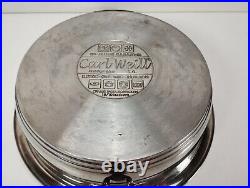 Carl Weill Saucepan / Pan Set 7 Pieces Electric Gas Induction Suitable