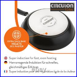 Circulon 4 Piece Cookware Set Glass Lids Non Stick, Induction, Dishwasher Safe