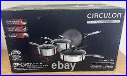 Circulon C-Series Tri-Ply Cookware Set, 4 Piece 5053-1-Y