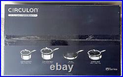 Circulon Pan Set C-Series Tri-Ply Cookware 4 Piece Non Stick Stainless Steel