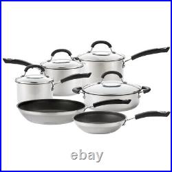 Circulon Pan Set with Glass Lids Dishwasher Safe Kitchen Cookware Pack of 6