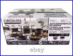 Circulon Scratch Defense 10 Piece Cookware Extreme Non Stick Cookware Set