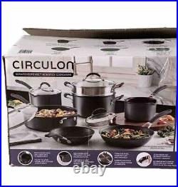 Circulon Scratch Defense 10 Piece Cookware Extreme Non Stick Cookware Set