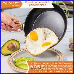 Copper Cookware Collection Frying Pans, Woks, Sauté Pans, and Saucepans- Nuovva