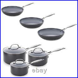 GreenPan 6-Piece Saucepan & Frying Pan Set Non-Stick Ceramic (Damaged Packaging)