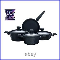 Induction Cookware Set, Karaca BioDiamond, Non-Stick, 7 Piece, Black