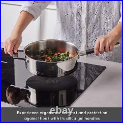 Induction Cookware Set, Karaca Eikki, Stainless Steel, 10 Piece, Anthracite Silver