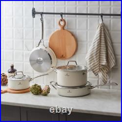 Induction Cookware Set, Karaca, Stainless Steel, 7 Piece, Cream Silver