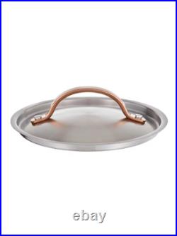 John lewis Copper Features Pan Set 5 Piece RRP £190 16cm, 18cm, 20cm, 24cm