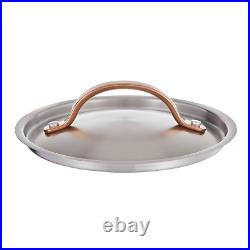 John lewis Copper Features Pan Set 5 Piece RRP £190 16cm, 18cm, 20cm, 24cm