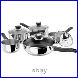 Judge Vista 5 Piece Saucepan Set For All Hob Types Including Induction JJC2NSA