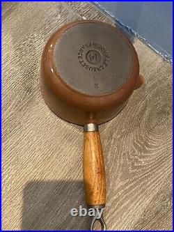 Le creuset Cast Iron 5 pan set Hazelnut brown 14 16 18 20 22 Cm