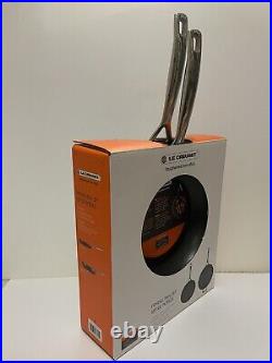 NEW Le Creuset Toughened Non-Stick Shallow & Deep Pan Set 2 Piece 24cm/28cm