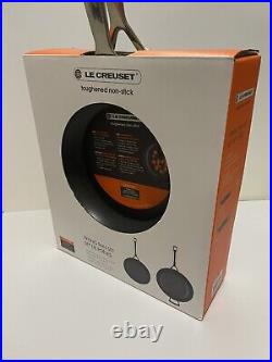 NEW Le Creuset Toughened Non-Stick Shallow & Deep Pan Set 2 Piece 24cm/28cm