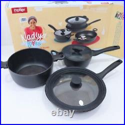 Nadiya Hassin Prestige Non Stick Saucepan & Frying Pan Set