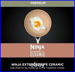 Ninja ExtendedLife 3-Piece Ceramic Saucepan Set