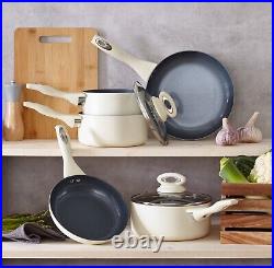 Pots & Pans 7pc Set Induction Hob Non-Stick Aluminium Cookware Saucepan Frying