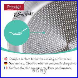 Prestige Kitchen Hacks Pots & Pans Set Stainless Steel 5 Piece Sturdy Cookware