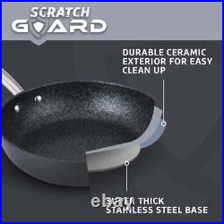 Prestige Scratch Guard Pan Set with Milk Pan Non Stick Cookware Pack of 4
