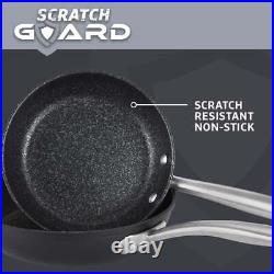 Prestige Scratch Guard Pan Set with Milk Pan Non Stick Cookware Pack of 4