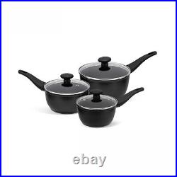 Prestige Thermo Smart Saucepan Set Non Stick Induction Hob Pans Pack of 3