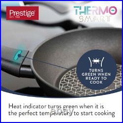 Prestige Thermo Smart Saucepan Set Non Stick Induction Hob Pans Pack of 3