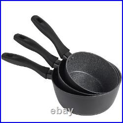 Russell Hobbs 5 Piece Pot and Pan Set 20/24 cm Frying Pans 16/18/20 cm Saucepans