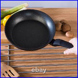 Salter COMBO-6081 Marble Gold Non-Stick Frying Pan Set 4 x 3-Piece Sets