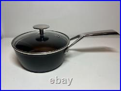 SaucePan Set Non Stick Lakeland With Glass Lids RRP £140