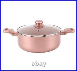 Saucepan Set Non Stick Frying Pans with Lids for Electric Gas Induction Hob