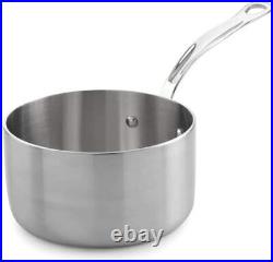 Stainless Steel Tri-Ply Saucepan Made In England Cookware Strong and Durable