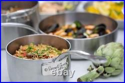 Stainless Steel Tri-Ply Saucepan Made In England Cookware Strong and Durable