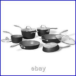 Starfrit The Rock Cookware Set of 10 Sauce Frying Pan Pot Ceramic Non-Stick