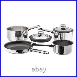 Stellar Saucepan Set 4 Piece Stay Cool Draining SLB2 Brand new