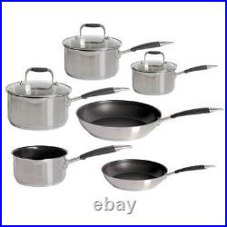 Stoven Soft Touch Induction 5 Piece Cookware Set plus 20cm Frying Pan