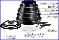 Tefal Ingenio Easy ON 13 piece Non-Stick Pan Set, Removable Handle, L1599243