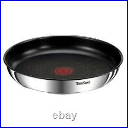 Tefal Ingenio Emotion 22 Piece Stainless Steel Pan Set Induction + GLASS LIDS