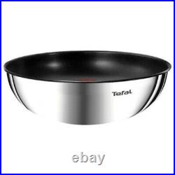 Tefal Ingenio Emotion 22 Piece Stainless Steel Pan Set Induction + GLASS LIDS