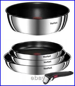 Tefal Ingenio Emotion 5-piece Frypans Set, Pans 22/24/28 CM + Saute Pan 24 CM