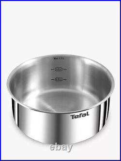 Tefal Ingenio Emotion Stainless Steel Saucepans & Handle Set 4 Piece A